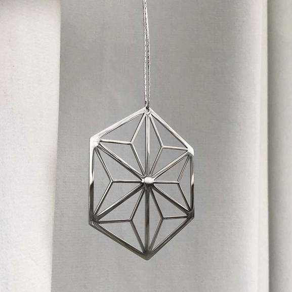 DECO Snowflake Juldekoration Stål - Astrid & Agnes - Snabb frakt & paketinslagning - Nordicspectra.se