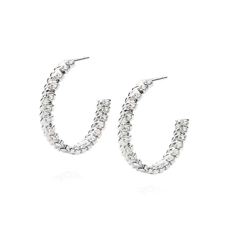 Caroline Svedbom - Kaia Earring Rhodium Crystal