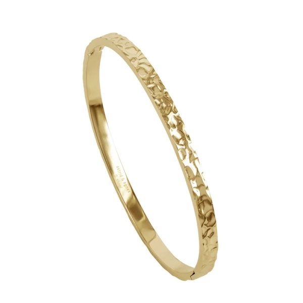 LORI Bangle Guld - Astrid & Agnes - Nordic Spectra