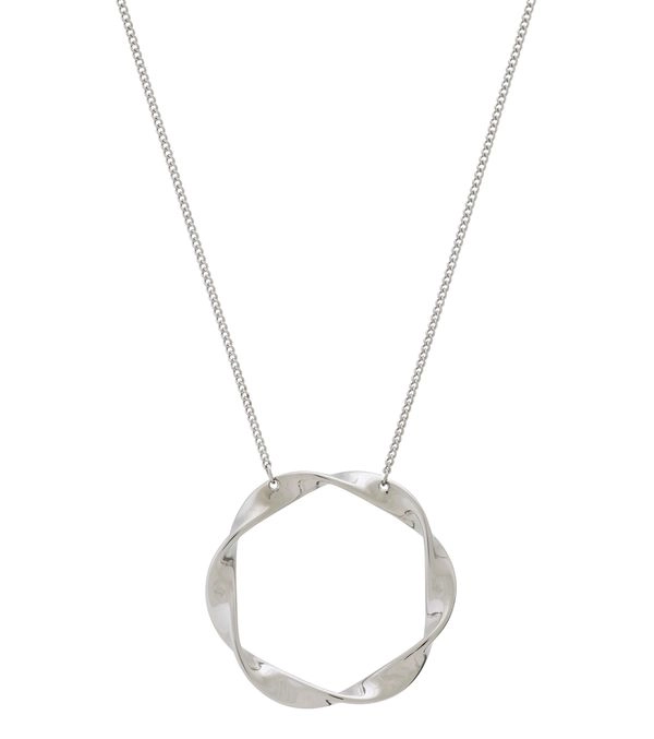 Swirl Necklace Large Steel - Edblad - Snabb frakt & paketinslagning - Nordicspectra.se