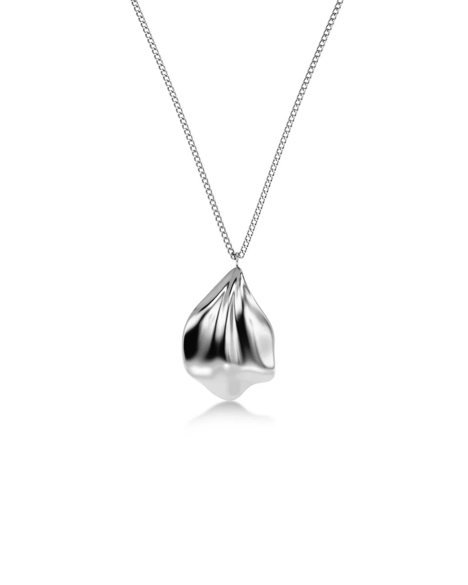 Edblad - Petal Necklace S Silver