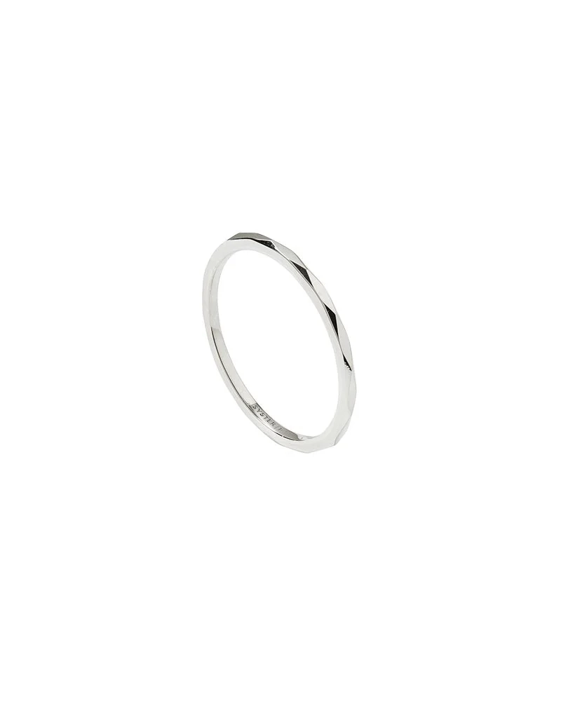Tiny Ultrathin Ring Silver