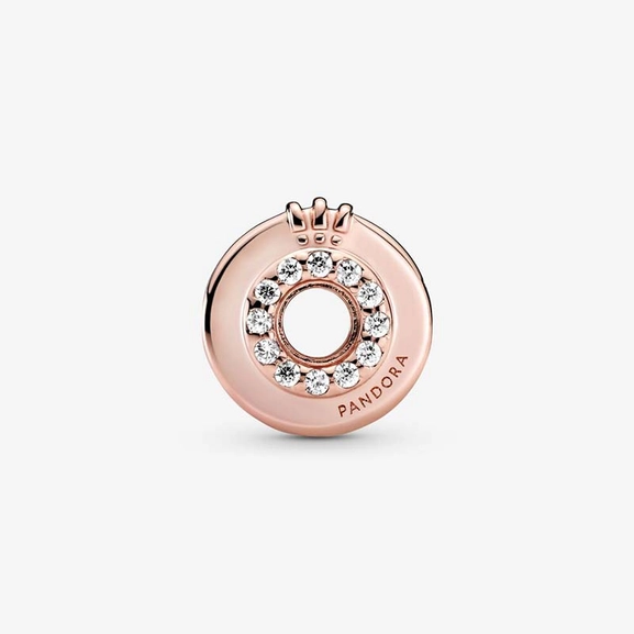 Offenes Pavé Crown O Charm von PANDORA, Schneller Versand - Nordicspectra.de