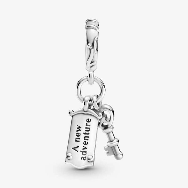 Disney Alice im Wunderland Schlüssel & Türknauf Charm-Anhänger von PANDORA, Schneller Versand - Nordicspectra.de
