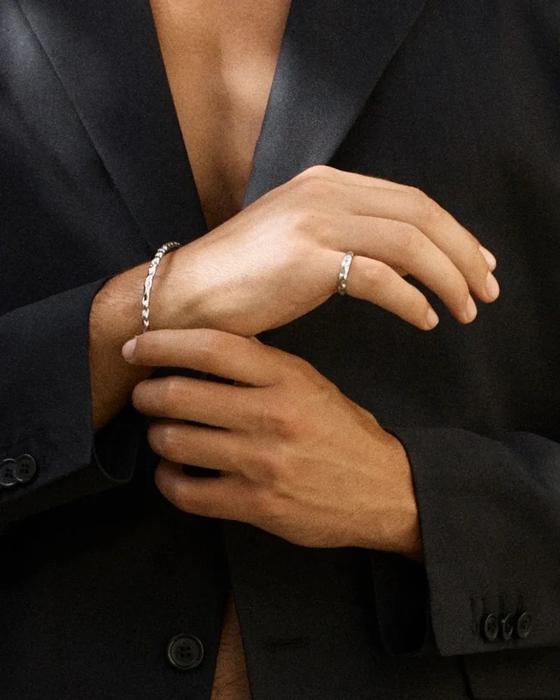 Billie Bangle Steel - Edblad - Snabb leverans - Gratis paketinslagning