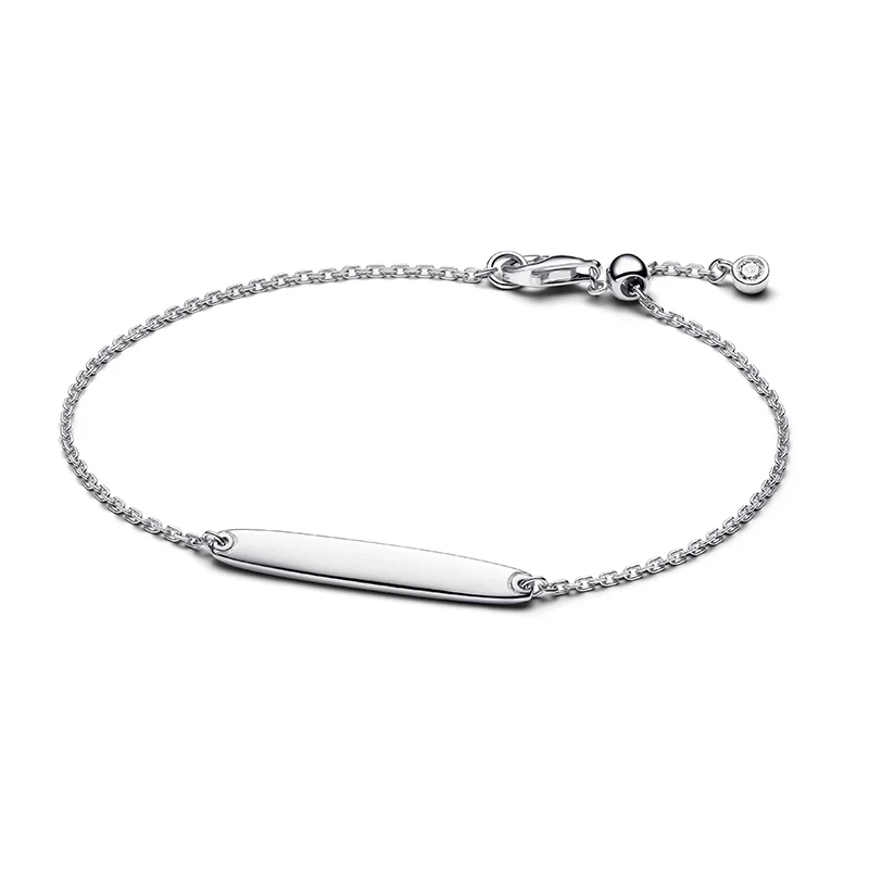 PANDORA - Armband med Bricka