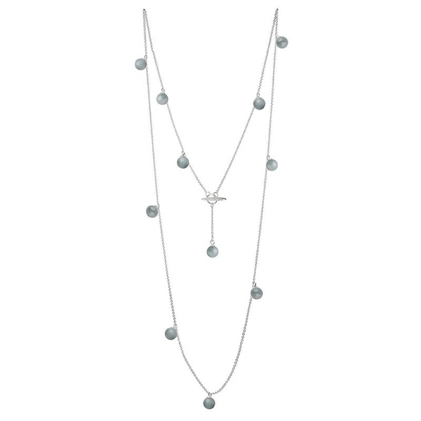 Moon Necklace Long Smokey - Drakenberg Sjölin Halsband - Snabb frakt & paketinslagning - Nordicspectra.se
