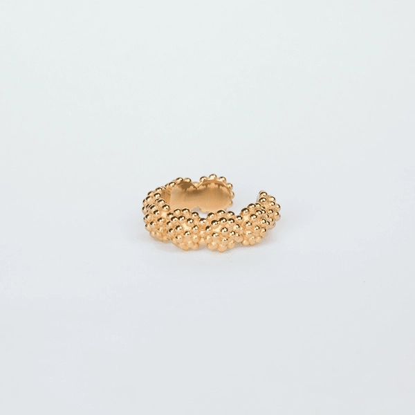Dew Band Ring Gold - Emma Israelsson - Suuri valikoima & ilmainen lahjapaketointi - Nordicspectra.fi