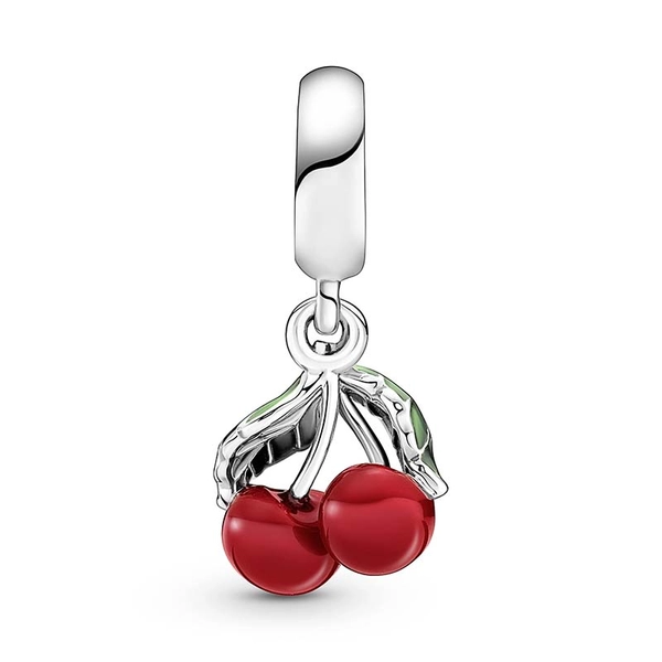 Asymmetrical Cherry Fruit Dangle Charm - PANDORA - Snabb frakt & paketinslagning - Nordicspectra.se