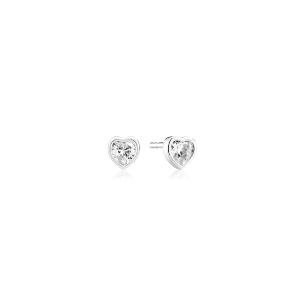 Amorino Örhängen i silver med gnistrande cubic zirconia-stenar från Sif Jakobs