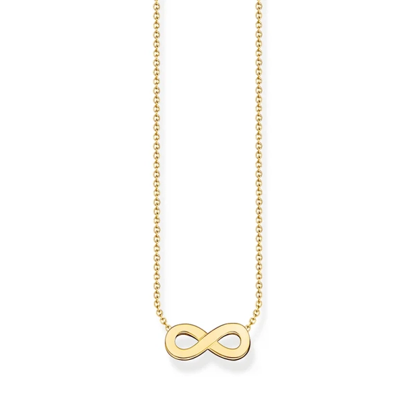 Kette mit Infinity-Anhänger vergoldet - Thomas Sabo - Nordic Spectra