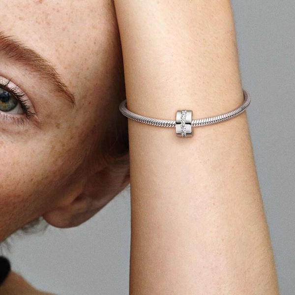 Klare Funkelnde Linie Clip von PANDORA, Schneller Versand - Nordicspectra.de