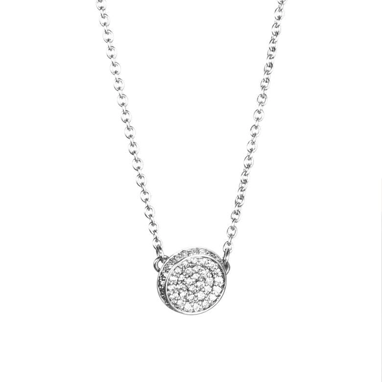 Efva Attling - Love Bowl Mini & Stars Necklace White Gold