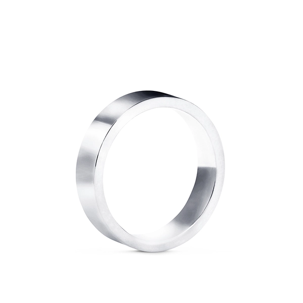 1946 Ring Rak 5 mm Platina - Nordic Spectra - Förstärker livets stora händelser - Nordic Spectra