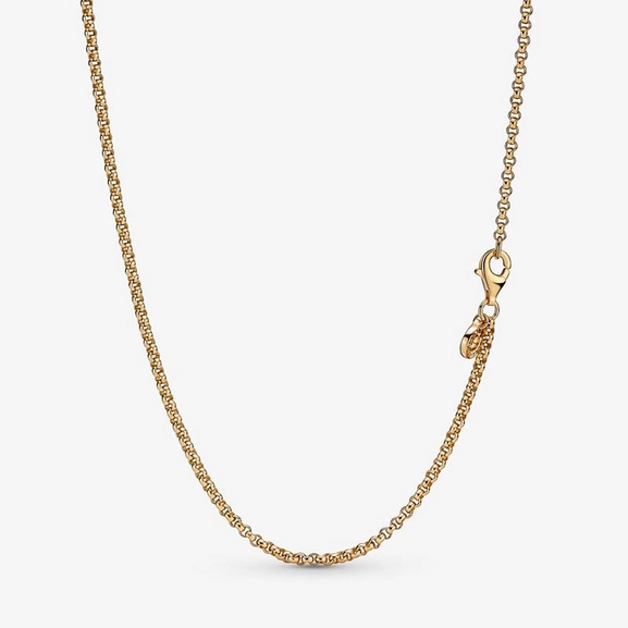 Rolokette Halskette Gold von PANDORA, Schneller Versand - Nordicspectra.de
