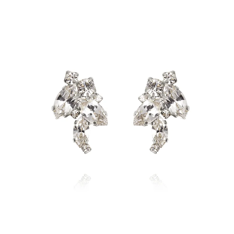 Caroline Svedbom - True Love Earrings Rhodium Crystal