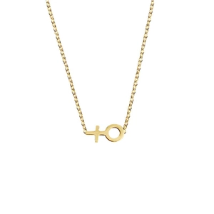 Women Unite Small Necklace Gold - Drakenberg Sjölin Halsband - Snabb frakt & paketinslagning - Nordicspectra.se