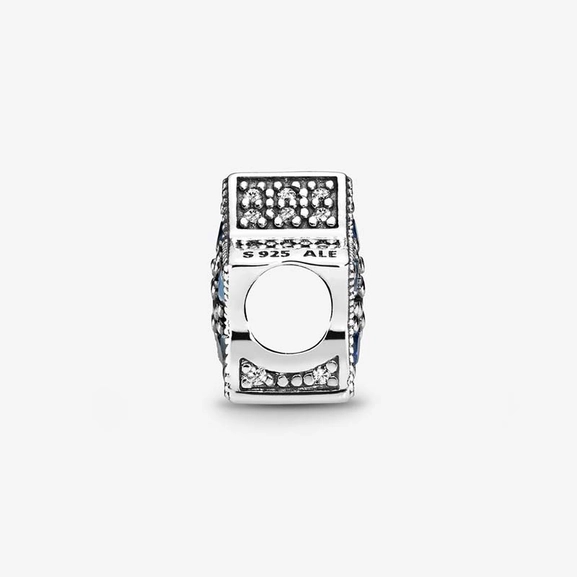 Leuchtend Blauer Stern Charm von PANDORA, Schneller Versand - Nordicspectra.de