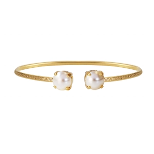 Classic Petite Bracelet Gold Pearl - Caroline Svedbom - Nopea toimitus ja lahjapakkaus - Nordic Spectra
