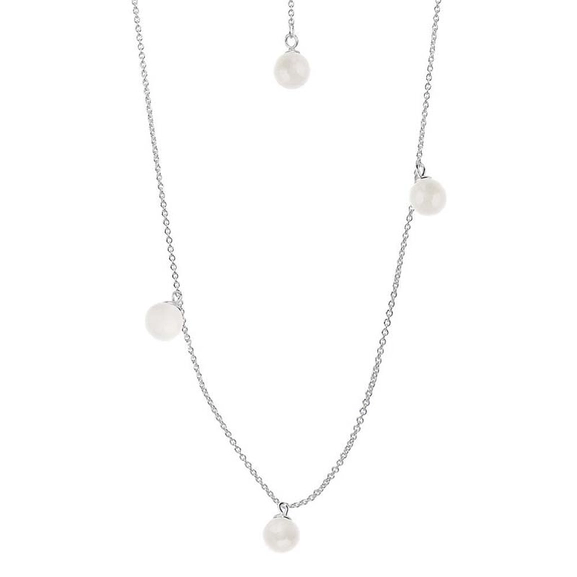 Moon Necklace Long White - Drakenberg Sjölin Halsband - Snabb frakt & paketinslagning - Nordicspectra.se