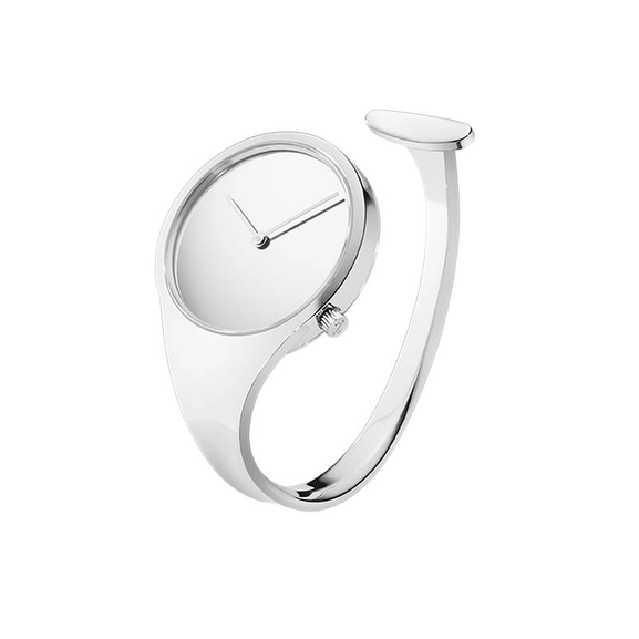 Vivianna Bygelklocka 34 mm - Kvartsverk Spegelurtavla - Georg Jensen klockor - Snabb frakt & paketinslagning - Nordicspectra.se