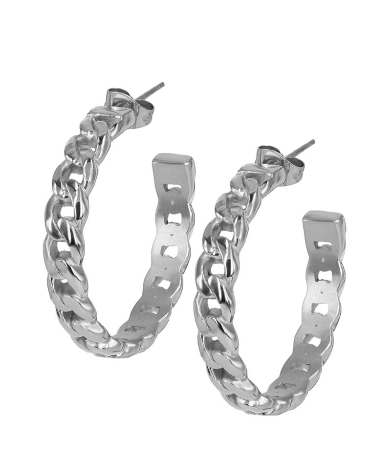 Astrid & Agnes - BETINA Örhängen Stål