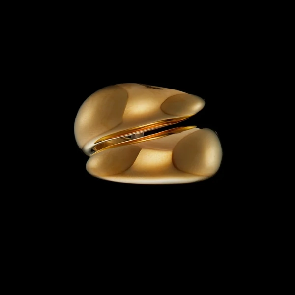 Iron Claw Ring Gold i 18K guldpläterat silver