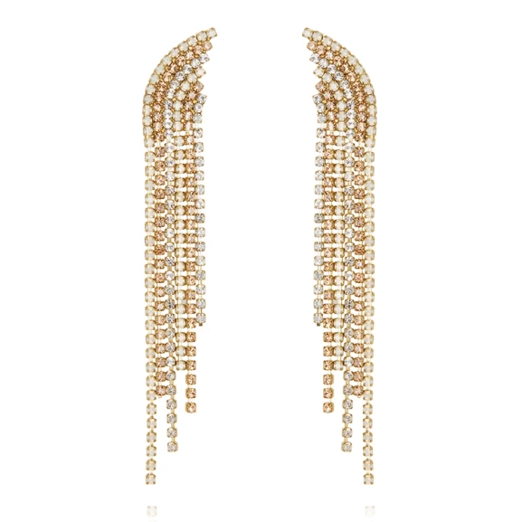Diana Earrings Gold Golden Combo - Caroline Svedbom - Snabb frakt & paketinslagning - Nordic Spectra