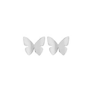 Papillon Studs Steel - Edblad - Snabb frakt & paketinslagning - Nordicspectra.se