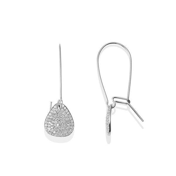 Little Rose Petal & Stars Earrings White Gold - Efva Attling örhängen - Snabb frakt & paketinslagning - Nordicspectra.se