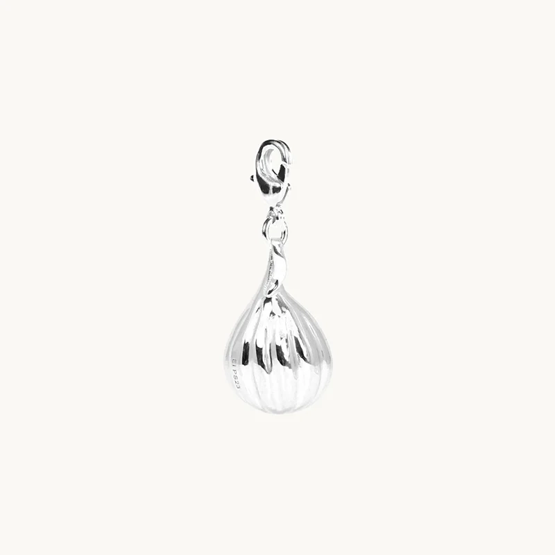 Fig Charm Silver