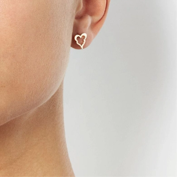 Crazy Heart Ear Gold - Efva Attling - Suuri valikoima & ilmainen lahjapaketointi - Nordicspectra.fi