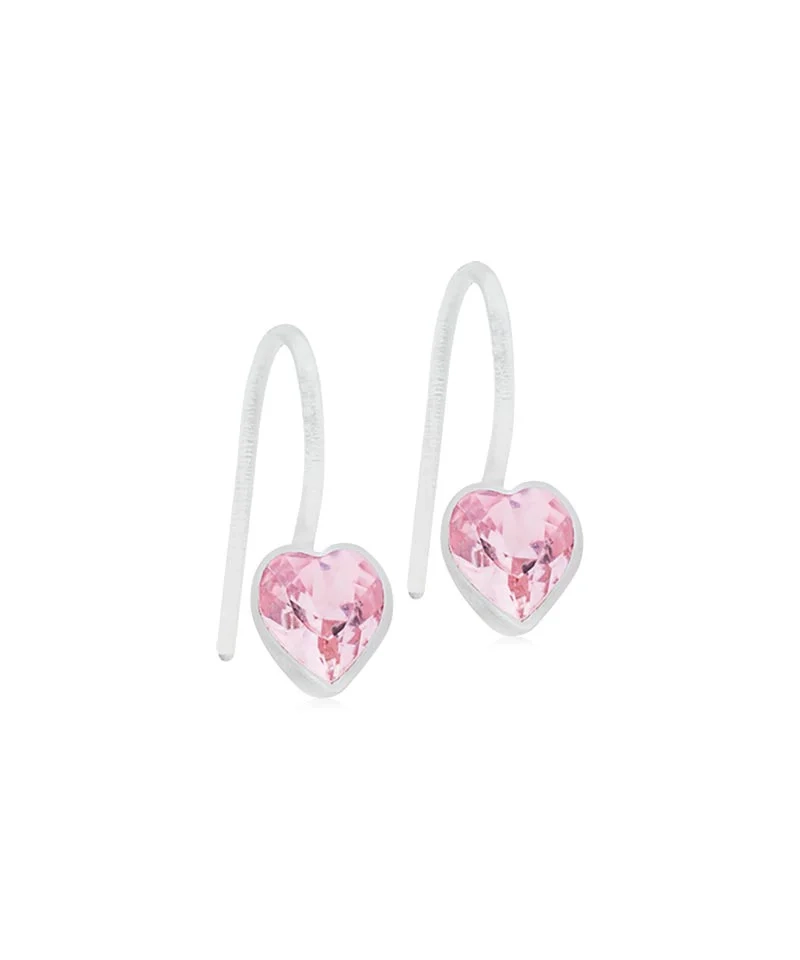 Blomdahl - MP Pendant Fixed Heart 6 mm Light Rose