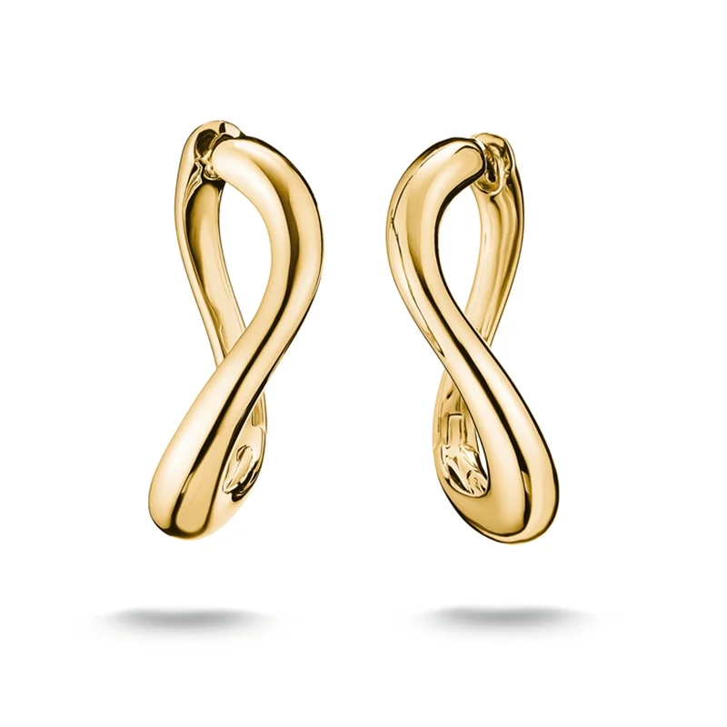 Thomas Sabo - Vågformade Creoler Guld