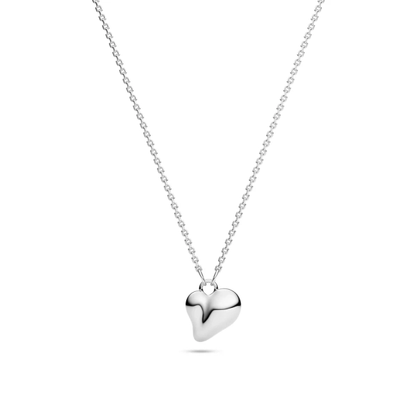 Lauria Parvus halsband i silver med ett litet