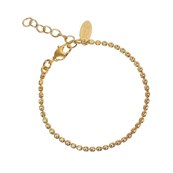Diamond Chain Bracelet Gold - Caroline Svedbom - Snabb frakt & paketinslagning - Nordicspectra.se