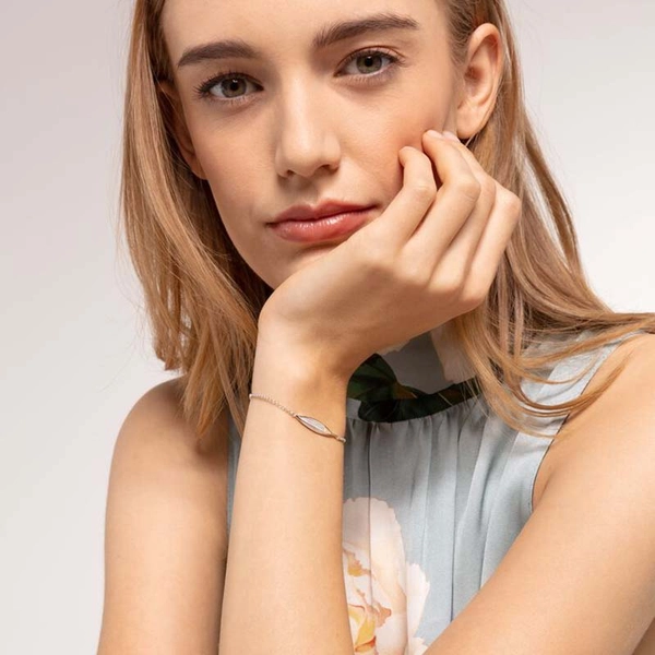 Glittrande Blad Armband - Thomas Sabo armband - Snabb frakt & paketinslagning - Nordicspectra.se