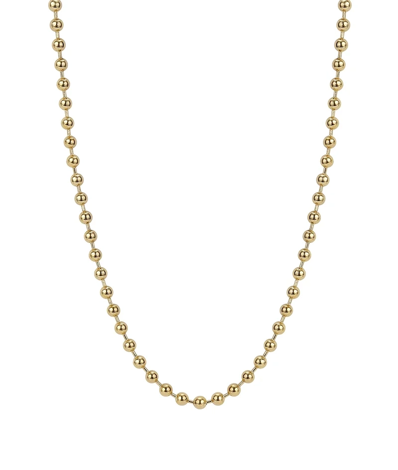 ANNIE Kort Halsband 3 mm Guld - Astrid & Agnes - Nordic Spectra