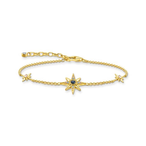 Armband Royalty Stern Mit Steine Gold von Thomas Sabo, Schneller Versand - Nordicspectra.de