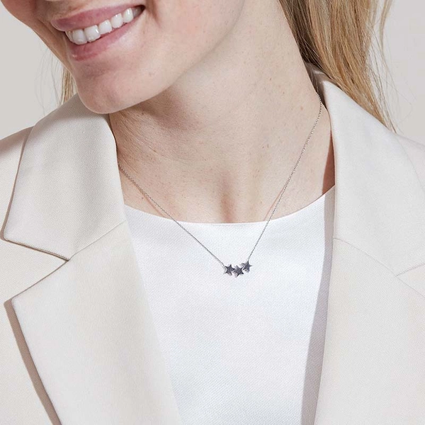 Sirius Necklace Cluster Steel - Edblad - Snabb frakt & paketinslagning - Nordicspectra.se