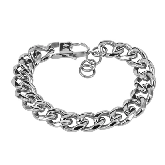 CESAR Armband Blankt Stål - AROCK - Snabb frakt & paketinslagning - Nordicspectra.se