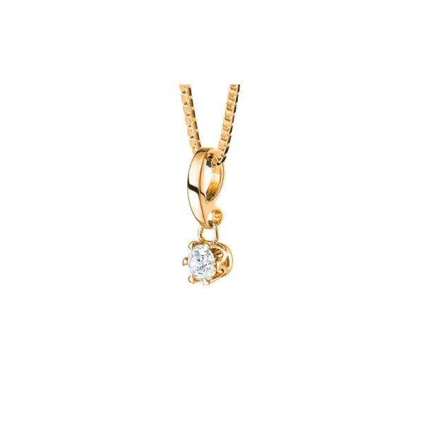 Donau Hängsmycke 0.15ct Guld - Schalins - Smycken för de speciella tillfällena - Nordic Spectra