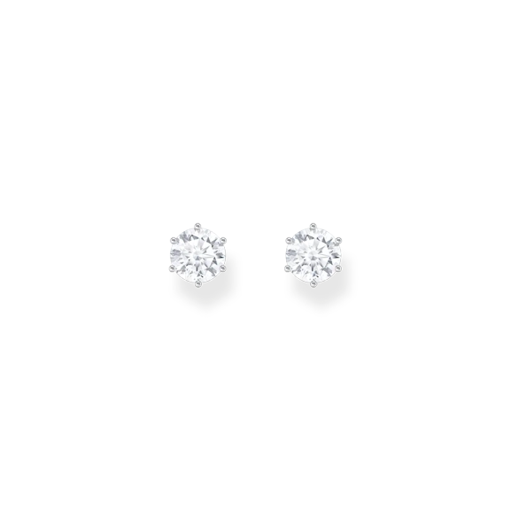 Silverörhängen med Glittrande Briljantslipade Stenar - Thomas Sabo - Snabb leverans & paketinslagning - Nordic Spectra