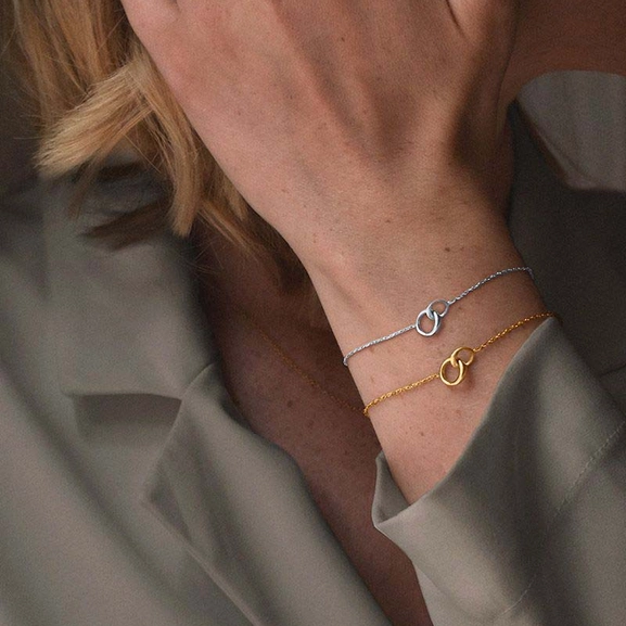 Les Amis Drop Bracelet Gold - Drakenberg Sjölin Armband - Snabb frakt & paketinslagning - Nordicspectra.se