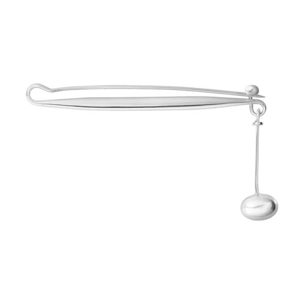 Vivianna Torun Brooch with Pendant - Georg Jensen - Designschmuck mit schnellen und sicheren Lieferungen - Nordic Spectra