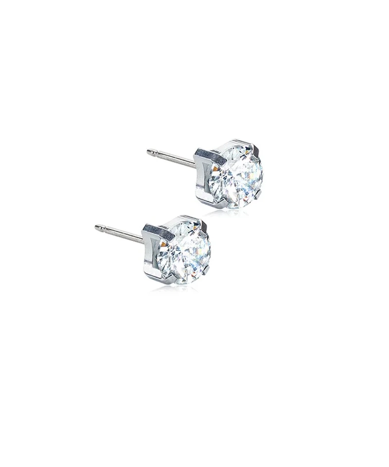 Blomdahl - ST Tiffany 7 mm CZ White