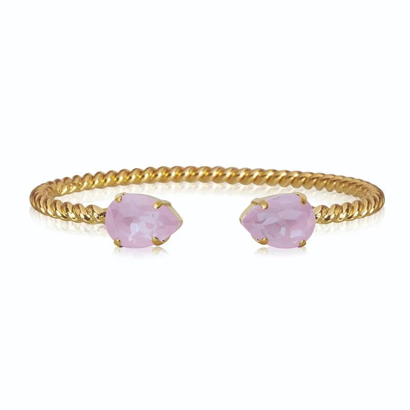 Caroline Svedbom - Mini Drop Bracelet Gold Soft Pink