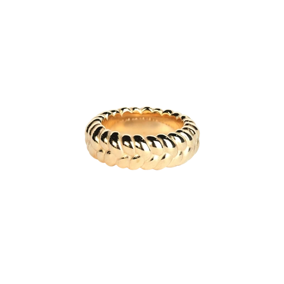 Braided Band Ring Gold - Emma Israelsson - Schmuck im skandinavischen Design - Nordic Spectra