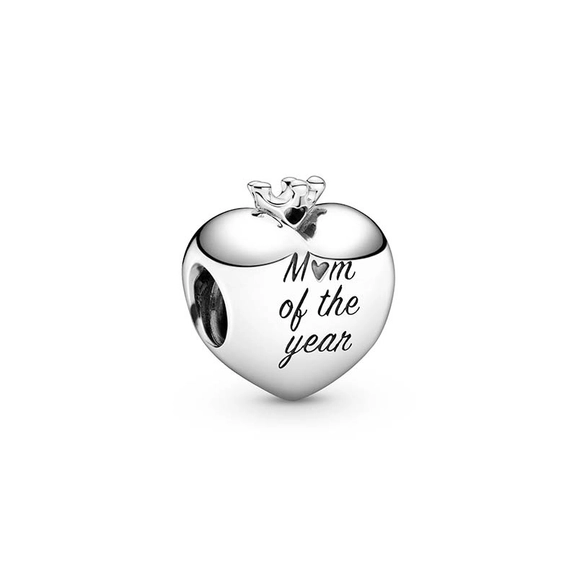 „Mum Of The Year“ Herz-Charm von PANDORA, Schneller Versand - Nordicspectra.de