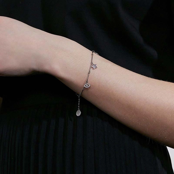 Charm Bracelet Multi Steel - Edblad - Snabb frakt & paketinslagning - Nordicspectra.se